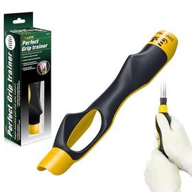 Eth-ggt-rh-blk01 Ethnonova Golf Grip Trainer Right-handed Training Aid Hand Position And Swing Yellow