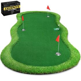Exoemts 711474150185 Thickened Realistic Golf Putting Green 5 X 10ft Professional Practice T Exoemts 711474150185 Thickened Realistic Golf Putting Green 5 X 10ft Professional Practice T