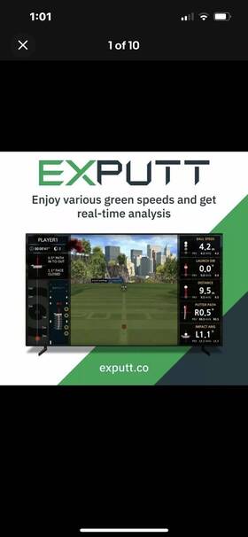 Ex500d Exputt Putt Simulator Putting