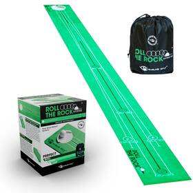 Eyeline Golf 850003725918 Roll The Rock Putting Mat - Have Fun Perfecting Stroke Alignment Speed Cont