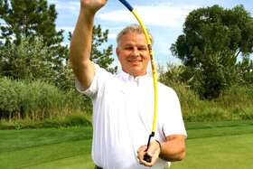 Eyeline Golf Elmirputt2 Rh Butter Putter Training W / Cover Read Description
