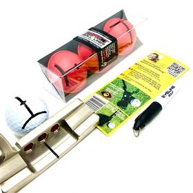 Ibic335 Eyeline Golf Impact Ball Liner 3-pack With Marker - 1 Count Pack Of 3 Red