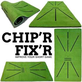 Fairway Athletics 753459168257 Chipftr Fixftr Golf Training Mat Swing Detection Practice Hitting Game Aid Velvet