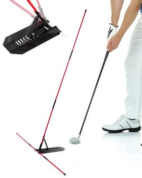 Jgp6757afbaus Faitio 9084-2 Golf Alignment Stick Swing Trainer Angle Plate Posture Corrector Training Aids