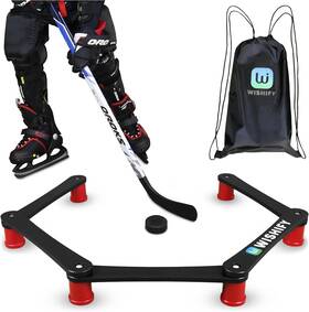 Family 2 Sisters Llc 711181994964 Hockey Stick Handling Trainer - Lightweight Portable Training Aid With Non Grip