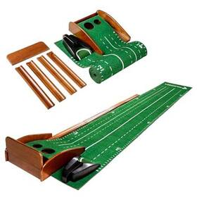 Farroll 746559512129 Putting Green Golf Practice Mat Indoor With Automatic Ball Return