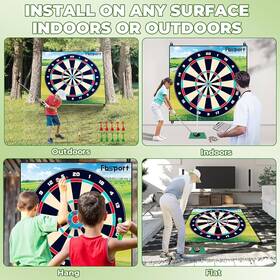 Fbsport 941418090068 Golf Chipping Game With Sticky Balls And Darts Dart