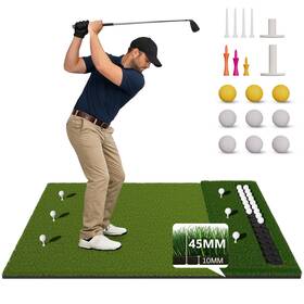 Felixking 684646445342 Golf Mat For Outdoor And Indoor Gifts Men/golfers 47 Inch L X 59 W