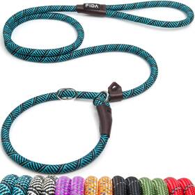 B08y5sbkbg Fida 6ft 1/2in Reflective Blue Heavy Duty No-pull Slip Lead Dog Leash