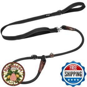 B0fcxzk4hn Fida 2-in-1 Slip Lead Dog Leash With Double Handles Tangle-free Large/medium