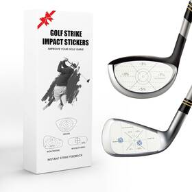 Finger Ten 445014067084 Golf Impact Tape Clubs Labels 200/250/375/400/500 Stickers Oversized