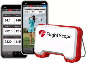 Flightscope 445025343382 Mevo Portable Golf Launch Monitor And Swing Trainer Data