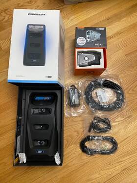 Gc3s Foresight New Launch Monitor With Original Box Little Damged Range Finder