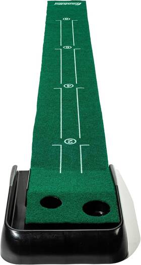 Franklin Sports 92049p4x Golf Putting Green Portable Authentic 9ft Mat Auto Ball Return