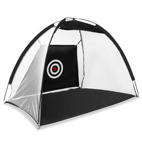 Fresh Fab Finds 691303838423 Golf Practice Net With Target Cloth And Carry Bag - Black