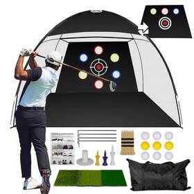 Funhorun-ghn-01 Funhorun Golf Net For Backyard Driving Real Balls 10x7ft Practice With