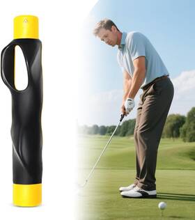 Fzgood 781126320585 Portable Golf Grip Trainer And Swing Practice Tool Lightweight Aid For Pe