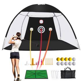 Go2gether G2 763527935971 Golf Net 10 X 7ft Backyard Practice Hitting Driving With Mat F
