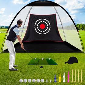 Gg-0003-ne031 Gagalileo Golf Hitting Practice Nets And Turf Mat Tees For Backyard Driving Gift Me Gg-0003-ne031 Gagalileo Golf Hitting Practice Nets And Turf Mat Tees For Backyard Driving Gift Me
