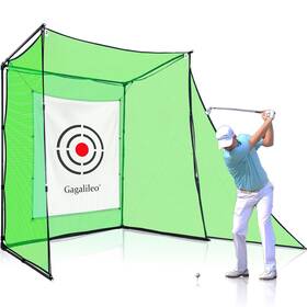 Galileo 778695181655 Gagalileo Golf Hitting Practice Cage 7.7x7.7x4.6 Ft