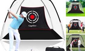 Galileo Sports Llc 778695180061 Golf Hitting Practice Nets For Backyard Driving Heavy White Color Net 10x7ft