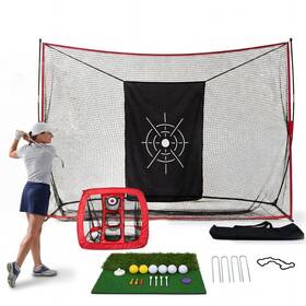 Gaomon 824126627862 Best Heavy Duty Golf Hitting Net 10x7.5ft For Real Balls - Practice With Targets