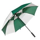 Gf01-fw Elite Rain Umbrella Fiberglass Golf Forest And White