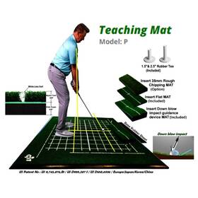 Git 850057577327 Golf Teaching Green Mats New