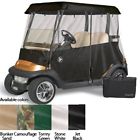 Glew02 Eevelle Greenline Passenger Drivable Golf Cart Enclosure Stone 692089002282
