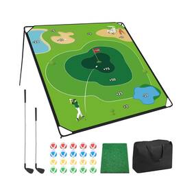 Sp25008-1 Glutia Golf Chipping Game Set 71 Inch X71 Large Sticky Outdoor Indoor C