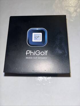 Golf 192516000008 Phigolf Mobile Simulator With Box Charger And Instructions