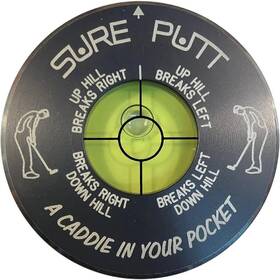 Golf 313114764776 Pro - Putting Aid And Green Reader Gunmetal