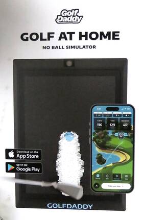 Golf Daddy 198715832891 / At Home No Ball Simulator Brand New In Original Box