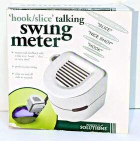 Sc1712t1 Golf Gadgets New Hook Slice Talking Swing Meter Electronic Trainer