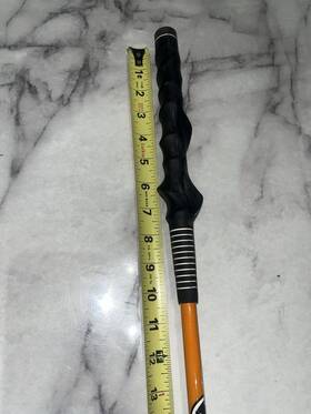 Club-38 Golf Gym Vintage Club 38 Weighted Swing Trainer Aid Orange/black Heavy Model Club-38 Golf Gym Vintage Club 38 Weighted Swing Trainer Aid Orange/black Heavy Model