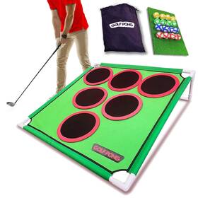 Golf Pong 850052870225 Fun Yard Games - Backyard For Young Adults Fathers And Golfers Incl