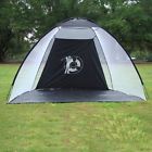 Golf Practice Sports Cage Soccer Net Aid Training Baseball Football Tent Mat