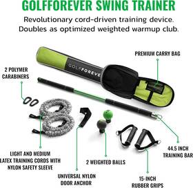 Golfforever 691199340109 Golf Swing Trainer Aid As Seen In Netflix - Full Official Fitness