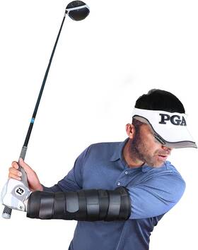 Golfupp 313019893847 Golf Swing Training Elbow Brace Straight And Turn Arm Trainer S