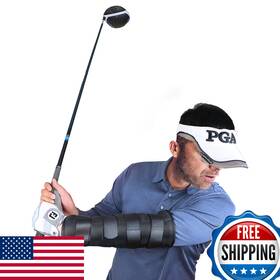 Golfupp B09pv7dfv4 Golf Swing Trainer Elbow Brace - Straighten Arm Improve Power And Accuracy