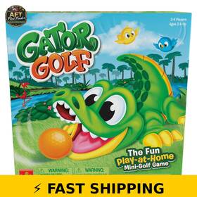 Goliath 751016502605 Gator Golf Game - Fun Indoor Outdoor Activity Goliath 751016502605 Gator Golf Game - Fun Indoor Outdoor Activity