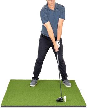 Gosports 815898025062 Golf Hitting Mats - Artificial Turf 5x4 Pro 5ft X 4ft 15mm Elite