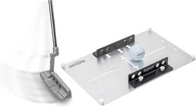 Gosports 815898027288 Golf Putting Alignment Stencil And Gate Set - Versatile Silver