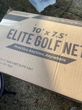 Gosports 815898028018 Elite Golf Practice Net With Steel Frame - 10ft X 7.5