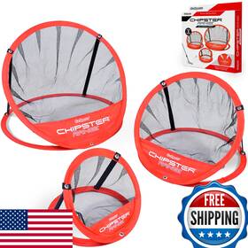 B07fcnk2k8 Gosports Chipster Range 3-pc Golf Chipping Practice Net Target System With Carry B