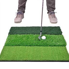 Golf-triturf-24x24 Gosports Tri-turf Xl Golf Practice Hitting Mat - Huge 24 Inch X For
