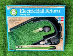 Green Eagle Golf 20140 Pgm Putting Mat Indoor With Auto Ball Return Usa System 12 Inch X 9ft Euc
