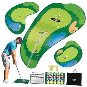 Zs506503  Guangzhou City Guangdong Province China Chipping Golf Game Mat Indoor Outdoor Games For 3 Pack