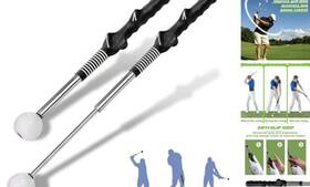 Us-c02-bk Gxuanan Golf Swing Trainer Aid Retractable Tempo And Grip Us-c02-bk Gxuanan Golf Swing Trainer Aid Retractable Tempo And Grip