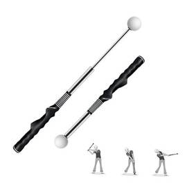 Hairchens Sr003 Retractable Training Aid Golf Grip Trainers Swing Practice Stick